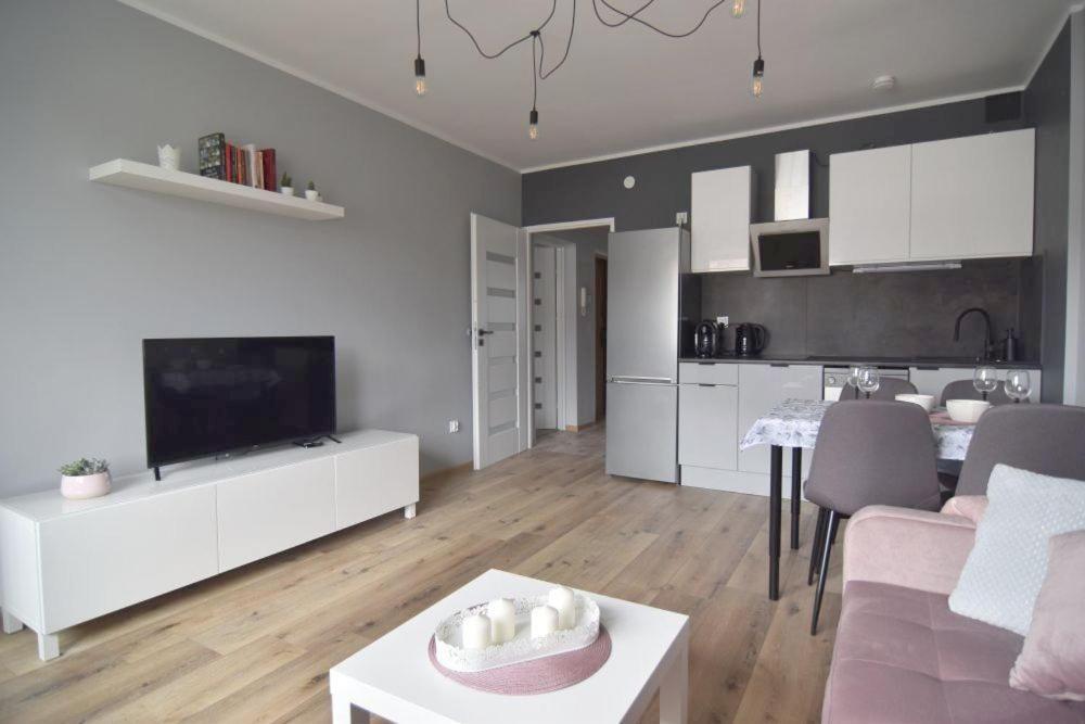 شقة غدانسك  في Trzypokojowy Apartament المظهر الخارجي الصورة